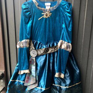 ✨Disney Parks Princess Brave Merida Halloween Costume Dress Up Girl Size L